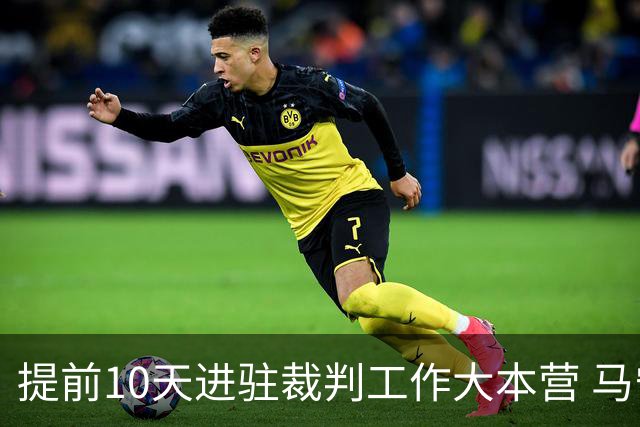 提前10天进驻裁判工作大本营 马宁：每天平均训练两小时备战世界杯
